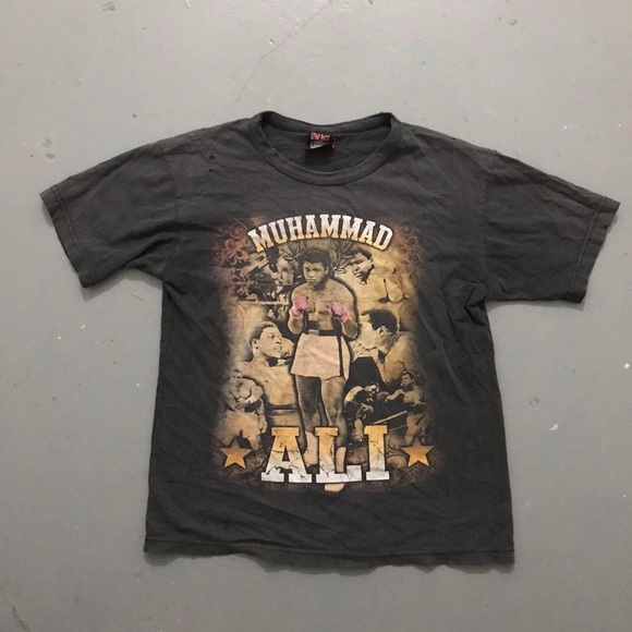 Faded & washed out Muhammed Ali graphic t-shirt - Picture 2 of 6